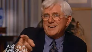 Phil Donahue on the end of the "Donahue" Show -EMMYTVLEGENDS.ORG