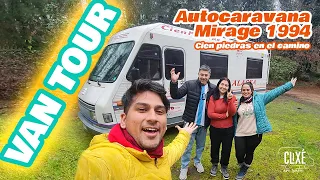 🚍 VANTOUR en Español,Comedor,  Baño COMPLETO, Cocina y 2 Cama XL | AC Mirage | Van Tour 4K