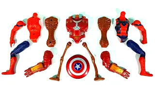 Merakit Mainan Siren Head Toys, Spider-Man dan Hulk Buster Avengers Toys