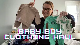 BABY BOY CLOTHING HAUL | Heather Poulin