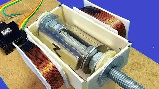 How to Make a Powerful Brushless Motor - Super idea to create Brushless Motor