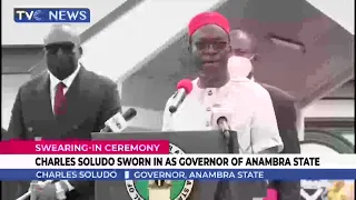 (WATCH VIDEO) Charles Soludo Sworn-In As Anambra State Governor