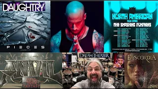 DAUGHTRY new song "Pieces" - new Anvil - Dream Theater update - Satriani/Vai collab -  new Dyscordia