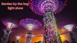 Garden by the bay light show|| Singapore||