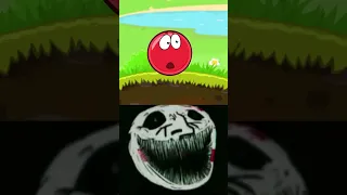 Red Ball 4 3000 IQ Moment! 🤣🤣 (Troll Face Meme) #shorts #redball #trollface