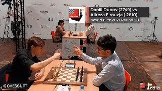 Fistbump or handshake? | Daniil Dubov or Alireza Firouzja? | World Blitz 2021