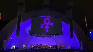 #BlackMovieSoundTrackIII PRINCE TRIBUTE ~ “Purple Rain” 💜 at Hollywood Bowl