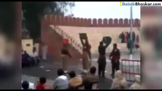 Shocking! India Pakistan Soldiers Fight During Ceremony At Border