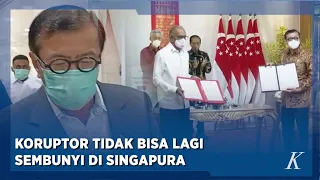 Yasonna Minta Perjanjian Ekstradisi Indonesia Singapura Segera Diterapkan