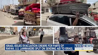 Israel issues evacuation orders for Rafah; US split on sending aid to Israel