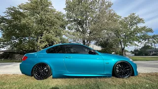 BMW E92 Wrap in 3M Atomic Teal! FULL TIMELAPSE :)