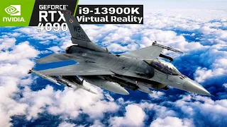 Virtual Reality Air Combat Solo Training At It's Best - Dcs World 2.8 VR [RTX 4090 + I9 13900K]