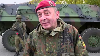 Bundeswehr übt mit Bundespolizei und Generalmajor Breuer in Straubing 2020