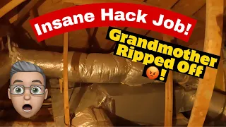 Grandmother Ripped Off by Unlicensed Contactor! Horrible Hack Job!