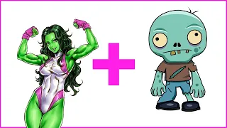 She Hulk + Zombie = ❓❓❓ Poppy Playtime  Animation