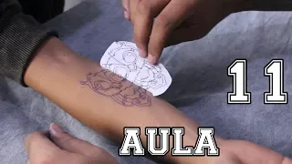 Curso de tatuagem - 11 Decalque