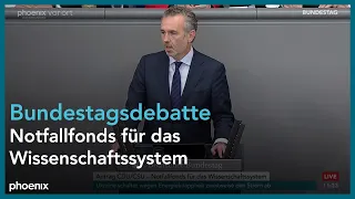 Bundestagsdebatte zum Notfallfonds für das Wissenschaftssystem am 20.10.22