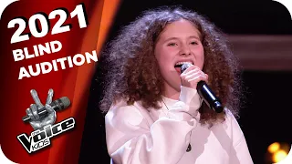 Sara Bareilles - She Used To Be Mine (Maya) | The Voice Kids 2021 | Blind Auditions