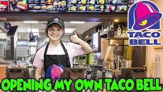 I Opened My Own Restaurant At Home! The Worst Taco Bell Ever