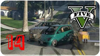 Accidentes de autos en GTA5 #14