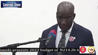 Gov. Obaseki presents 2022 budget of N214.2bn to Edo Assembly