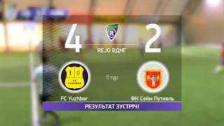 Обзор матча FC Yuzhbor 4-2 ФК Сейм Путивль  Турнир по мини футболу в городе Киев