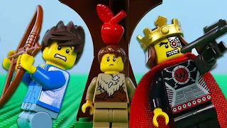 LEGO Archery Competition Fail STOP MOTION | Billy Bricks | WildBrain - Cartoon Super Heroes