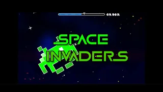 SPACE INVADERS BY MANIX648 AND LAZERBLITZ (HARD DEMON) | Geometry Dash Deeper Space