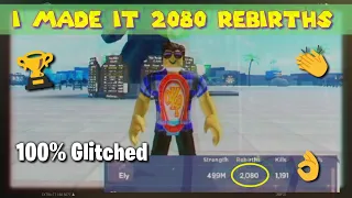 2080 Rebirths GLITCHED PET and AURA 100% Working | Roblox | Muscle Legends