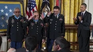 President Obama Awards Medal of Honor to 24 Vets