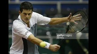 [50fps] Henman v. Federer - Rotterdam 2004 QF Highlights