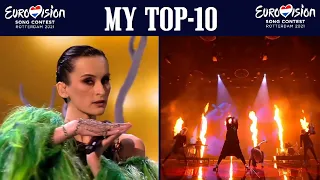 Eurovision Song Contest 2021 My TOP-10 of the Grand Final