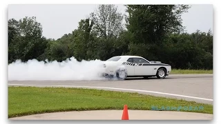 Mopar Dodge Challenger Drag Pak burnout