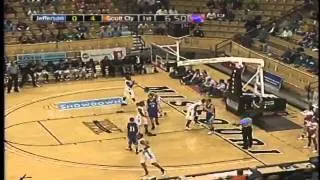 Otto Porter of Scott County Central slam dunk in MSHSAA 2011 semi's