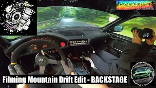 Mountain Drifting - Filming Edit - BACKSTAGE @StrzeleckiVideo @MikeSidewaysGarage BMW E34 M60B40