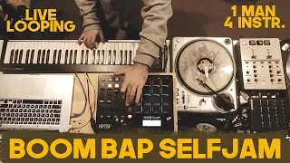 NICK BROWN - BOOM BAP SELFJAM (LIVE LOOPING)