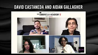 Aidan Gallagher and David Castañeda Discuss 'Umbrella Academy Season 2' | BGN Interview