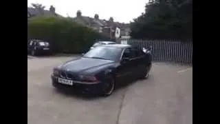 MY BMW E39 540I WITH BACK BOX AND RESONATOR REMOVED