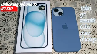 IPhone 15 Blue | Unboxing | Hasil camera