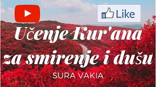 Učenje Kur'ana za smirenje i za dušu | Sura El-Vakia/ Događaj | ᴴᴰ