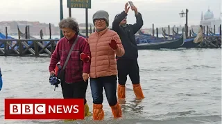 Venice hit by severe flooding - BBC News