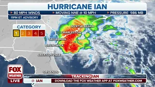 Hurricane Ian Eyes Final Landfall in South Carolina