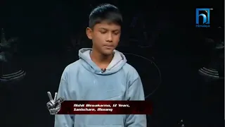 Nishit Bk-Chari le ta Chadera ..(Ram krishna Dhakal). The voice kids Nepal -season 2