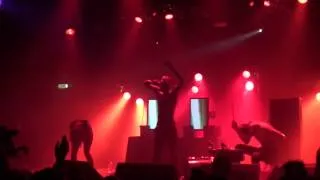 Death Grips - Live at electric ballroom (miss red thrown off stage)