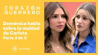 Corazón guerrero 2/3: Carlota se pone celosa al ver a su hermana con Mariluz | C-32