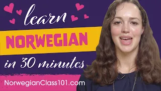 All Romantic Expressions You Need in Norwegian! Learn Norwegian in 30 Minutes!