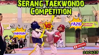 Serang Taekwondo Competition#Taekwondo Yazid#goldMedaLi