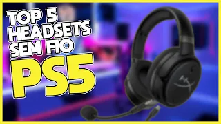 TOP 5 MELHORES Headsets SEM FIO para PS4/PS5 em 2022