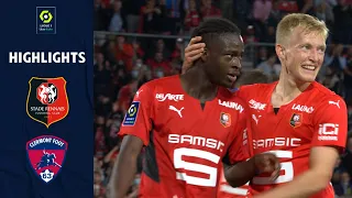 STADE RENNAIS FC - CLERMONT FOOT 63 (6 - 0) - Highlights - (SRFC - CF63) / 2021-2022