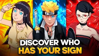 SIGN OF EACH CHARACTER IN BORUTO - What's yours?